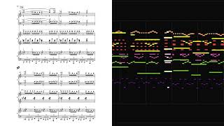 Arthur Honegger  arr iCS  Pacific 231 for 3 pianos MIDI [upl. by Daisy]