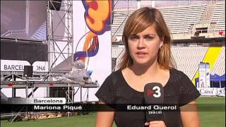 TV3  Telenotícies migdia  Tot preparat per la Festa dels Súpers de Barcelona [upl. by Oicapot]