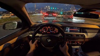 BMW F10 530D LCI XDrive 2014 190kW  4K POV Drive [upl. by Teriann752]