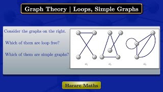 Graph Theory  Parallel Edges  Loops [upl. by Eulau]