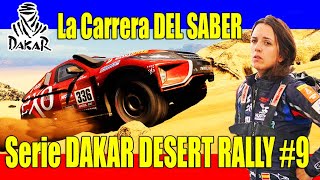 DAKAR DESERT RALLY etapa 9  CRISTINA GUTIERREZ y la carrera del conocimiento 💥 DDR PS5 FHD [upl. by Nosak286]