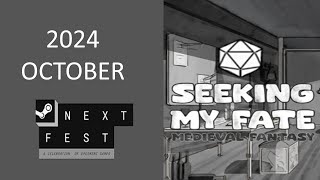 NEXTFEST DEMO 2024 OCTOBER Seeking My Fate [upl. by Lisabeth]