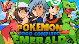 Pokémon Emerald Jogo Completo  Até Zerar Gameplay em 1080p 60FPS [upl. by Eilssel]