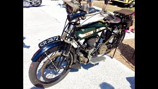 1915 BSA quotModel Kquot Flat Tank Motorcycle with Incredible WW 1 Story [upl. by Henrique]