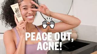 NEW 😍 2 Salicylic Acid Acne Gel Cleanser by Peace Out Skincare 🫧 [upl. by Winfield]