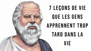 7 leçons de vie que les gens apprennent trop tard dans la vie [upl. by Elsilrac]