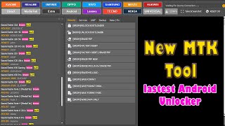 The Best Free Universal Unlocking Tool For All NEW MTK Android Phones [upl. by Aeslehc]