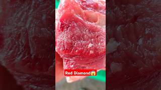 Fatty amp Red Pork in a Diamond Shape newsong song bollywood kaash amazing pork meat shorts [upl. by Him269]