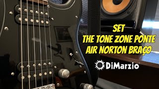 Review Set DiMarzio The Tone Zone Ponte Air Norton Braço [upl. by Dianna]