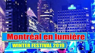 MONTREAL EN LUMIERE MUSIC FESTIVAL 2019  MONTREAL CANADA [upl. by Nabalas]