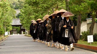 Japanese Zen Monastery Documentary 1 Zen Buddhism Japanese Temple 寺 SogenJi 曹源寺 [upl. by Neille666]