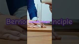 Bernoullis Principle Demonstration bansalacademyofphysics BAPnabha neet jee punjab india [upl. by Torry155]