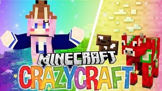 Hello  Ep 1  Minecraft Crazy Craft 30 [upl. by Yazbak376]