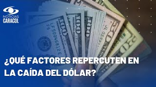 ¿Por qué el precio del dólar continúa bajando en Colombia [upl. by Eirok]