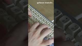 This Clicky Sounds Good  Gateron Melodic [upl. by Buchalter424]