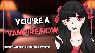 Vampire Girl Turns You Just to Save You  Vampire Girl x Listener ASMR Roleplay F4A [upl. by Soisanahta]