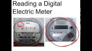 Reading a Digital Electric Meter amp Calculate Usage and Cost [upl. by Forsyth]