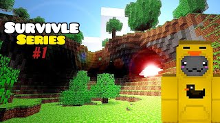 Minecraft Survival Series Part 1 video minecraft [upl. by Neetsyrk472]