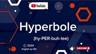 How to Pronounce quotHyperbolequot Correctly [upl. by Airamahs]