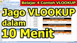 4 Macam Rumus VLOOKUP [upl. by Rehpotsirhcnhoj]