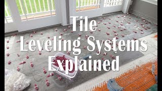 Tile Leveling systems explained [upl. by Ayalat440]