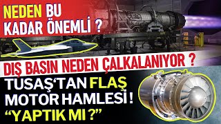 TUSAŞIN FLAŞ MOTOR HAMLESİ  SAVUNMA SANAYİ [upl. by Econah]