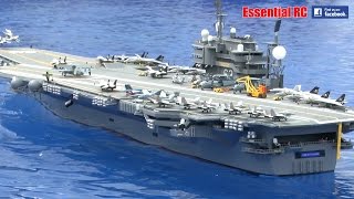 GIANT SCALE RC USS KITTY HAWK CV63 SUPER Aircraft Carrier [upl. by Lilah]