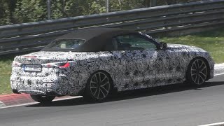 2021 BMW M440i Xdrive Convertible testing on Nürburgring [upl. by Izak]