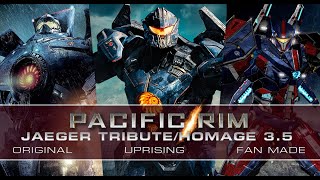 UPDATED PACIFIC RIM JAEGER HOMAGE 35 with MOVIE amp CUSTOM FAN ARTWORK [upl. by Naig264]