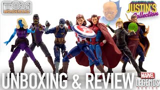 Marvel Legends What If SpiderMan Captain Carter Dr Strange Loki TChalla Unboxing amp Review [upl. by Jempty365]