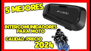 🎙️🏍️Los MEJORES 51 INTERCOMUNICADORES para MOTO CALIDAD PRECIO 2024 AURICULARES MOTO BARATOS [upl. by Anyotal]