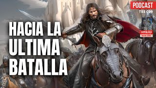 ¿Y si vamos a MORDOR 🔥 Gandalf le tira a Aragorn Eomer e Imrahil una propuesta picante [upl. by Ailad]