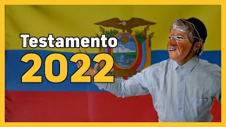 Testamento del Año Viejo 2022  ¡Adiós mi bello y violento Ecuador  BN Periodismo [upl. by Ignatia]