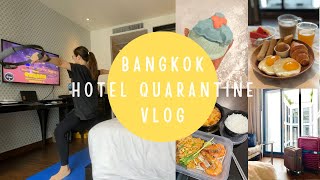 曼谷酒店隔離全記錄 Bangkok Vlog ASQ Hotel Movenpick Sukhumvit 15 [upl. by Rossing]