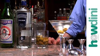 How to make a dirty martini  Dirty martini drink recipe [upl. by Annahc]