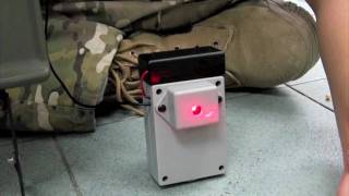 Functioning Laser Tripwire Mine HD  Redwolf Airsoft  RWTV [upl. by Ahtekal914]