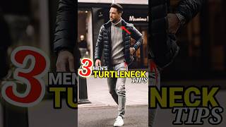 Mens Turtleneck Tips viral turtleneck mensfashion [upl. by Kemppe150]