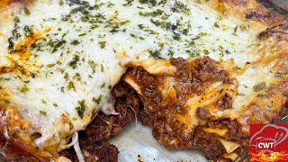 Beefy Cheesy Lasagna Recipe  30 Minute Recipe [upl. by Asenaj]