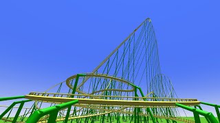 Extremely High GForce Coaster  Ultimate Coaster 2 [upl. by Aihsotan]