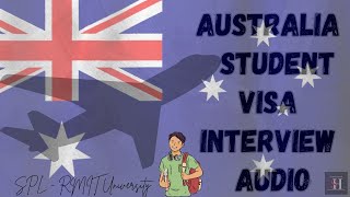 Australia interview for study visa 🇦🇺  Rmit university  Rejected due to one mistake [upl. by Elsbeth]