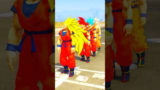 Las transformaciones de Goku se enfrentan a Freezer SpiderXGTAV animation goku shorts [upl. by Aramal]