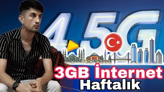 Turkcell Bedava İnternet 2024 3 GB İnternet [upl. by Theola]