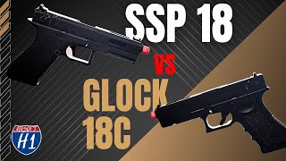 Novritsch SSP18 vs Umarex Glock 18C A Comprehensive Comparison BONUS look at the SSE18 [upl. by Eiramllij]