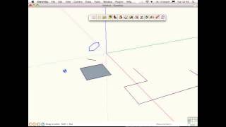 Sketchup Tutorial  Projecting Geometry [upl. by Ursulina115]