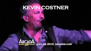 Kevin Costner amp Modern West live concert footage  The Arcada Theatre July 14 2012 [upl. by Idyak]