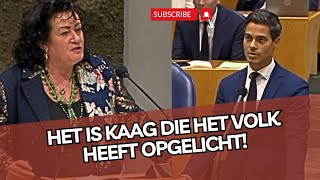 Caroline van der Plas pakt jammerende Jetten aan Het is Kaag die het volk collectief ARM maakte [upl. by Esma847]