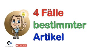 Die 4 Fälle bestimmter Artikel Ein und Mehrzahl [upl. by Sufur]