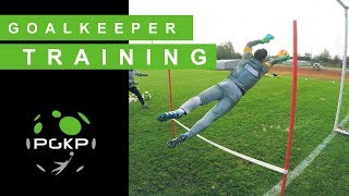 GOALKEEPER TRAINING  DIVING [upl. by Lhok610]