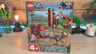 LEGO Jurassic World Stygimoloch Dinosaur Escape 76939 🎧 Pure Build ASMR [upl. by Ferino873]