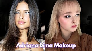 Adriana Lima 2000s Makeup Tutorial [upl. by Norab]